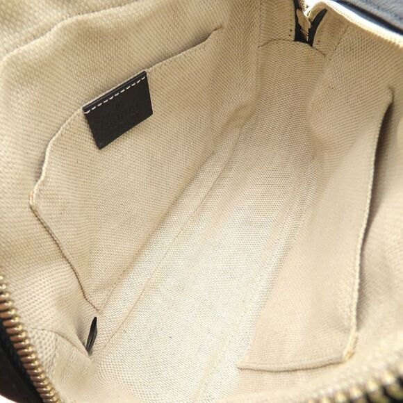 GUCCI Black Leather Shoulder Bag - Picture 7 of 9